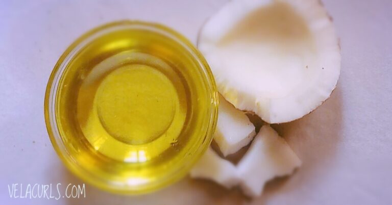 Benefits of coconut oil for hair growth velacurls.com
