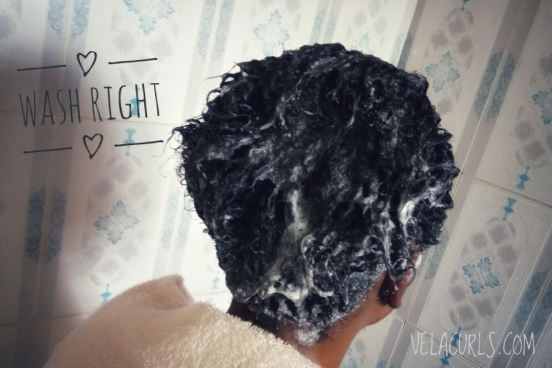 How to care for natural hair when washing velacurls