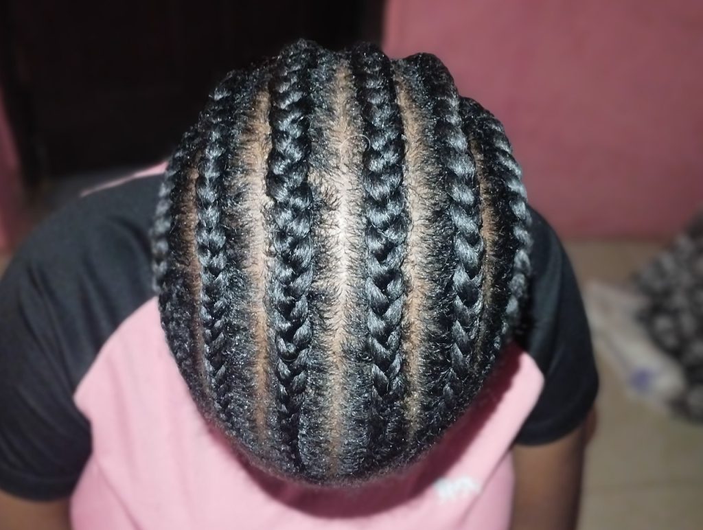 protective styling for long healthy natural hair