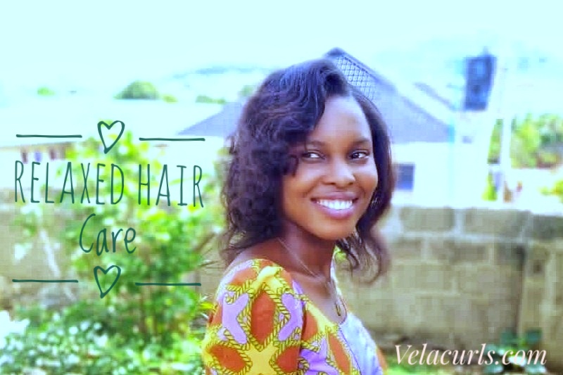 Relaxed hair care velacurls