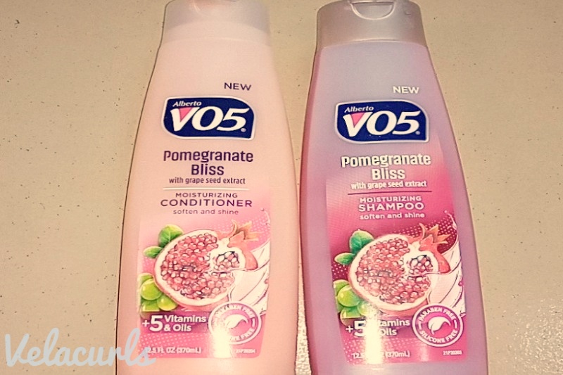 Alberto V05 shampoo and conditioner velacurls