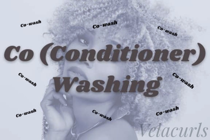 How to co-wash hair velacurls