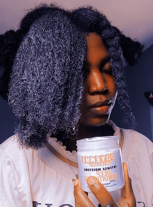 Deep conditioning 4c hair