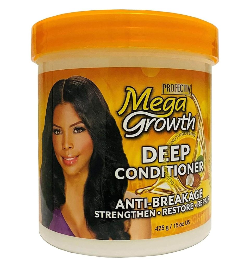 Mega growth deep conditioner for type 4 hair